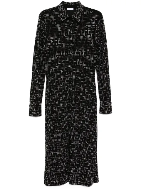 Ferragamo vestido con apliques