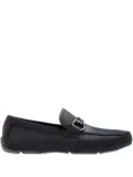 Ferragamo Driver Gancini-detail loafers - Black