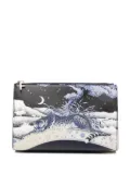 Ferragamo all-over graphic print clutch bag - Neutrals