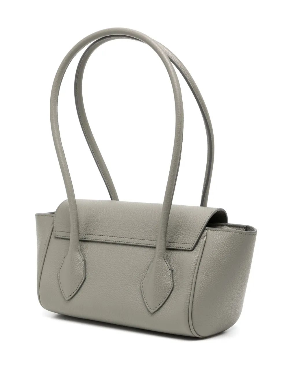 Ferragamo Leren schoudertas Grijs