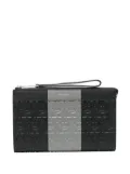 Ferragamo leather clutch bag - Black