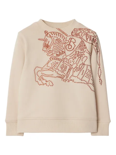 Burberry Kids logo-print crew-neck sweatshirt