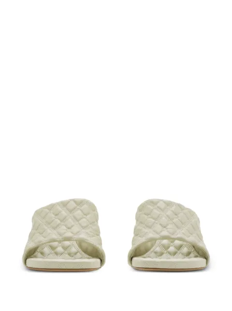 Burberry 100mm quilted leather mules 8092222 - 1