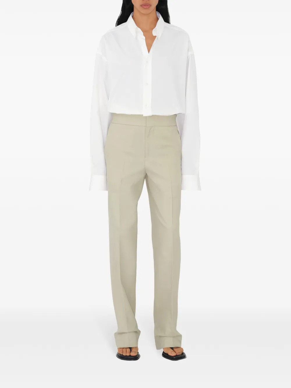 Burberry straight-leg trousers - Beige