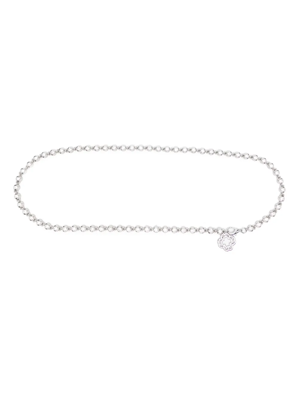 Maje crystal-chain belt Women
