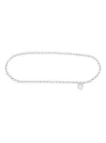 Maje crystal-chain belt - Silver