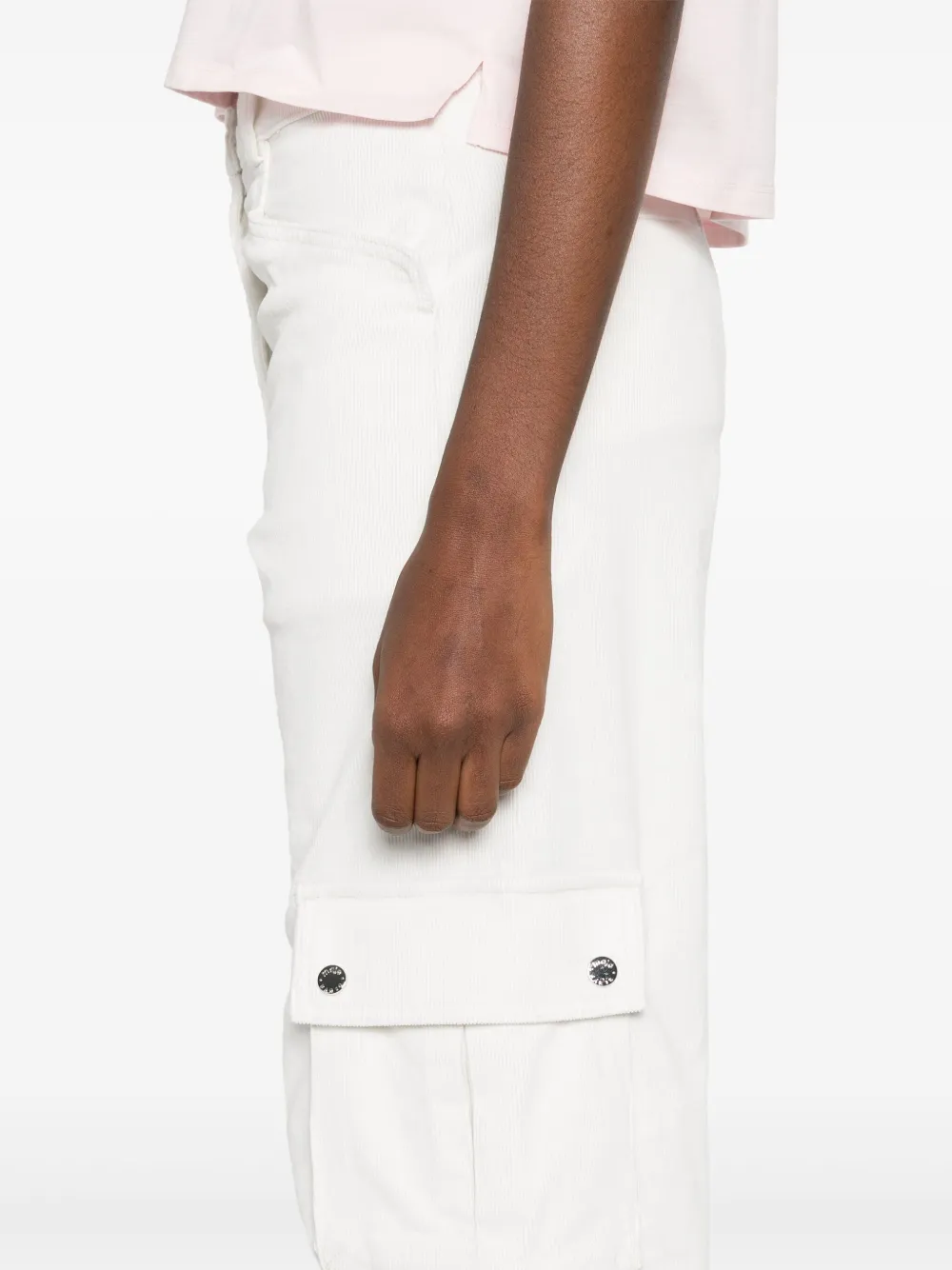 Maje Cargo broek Wit