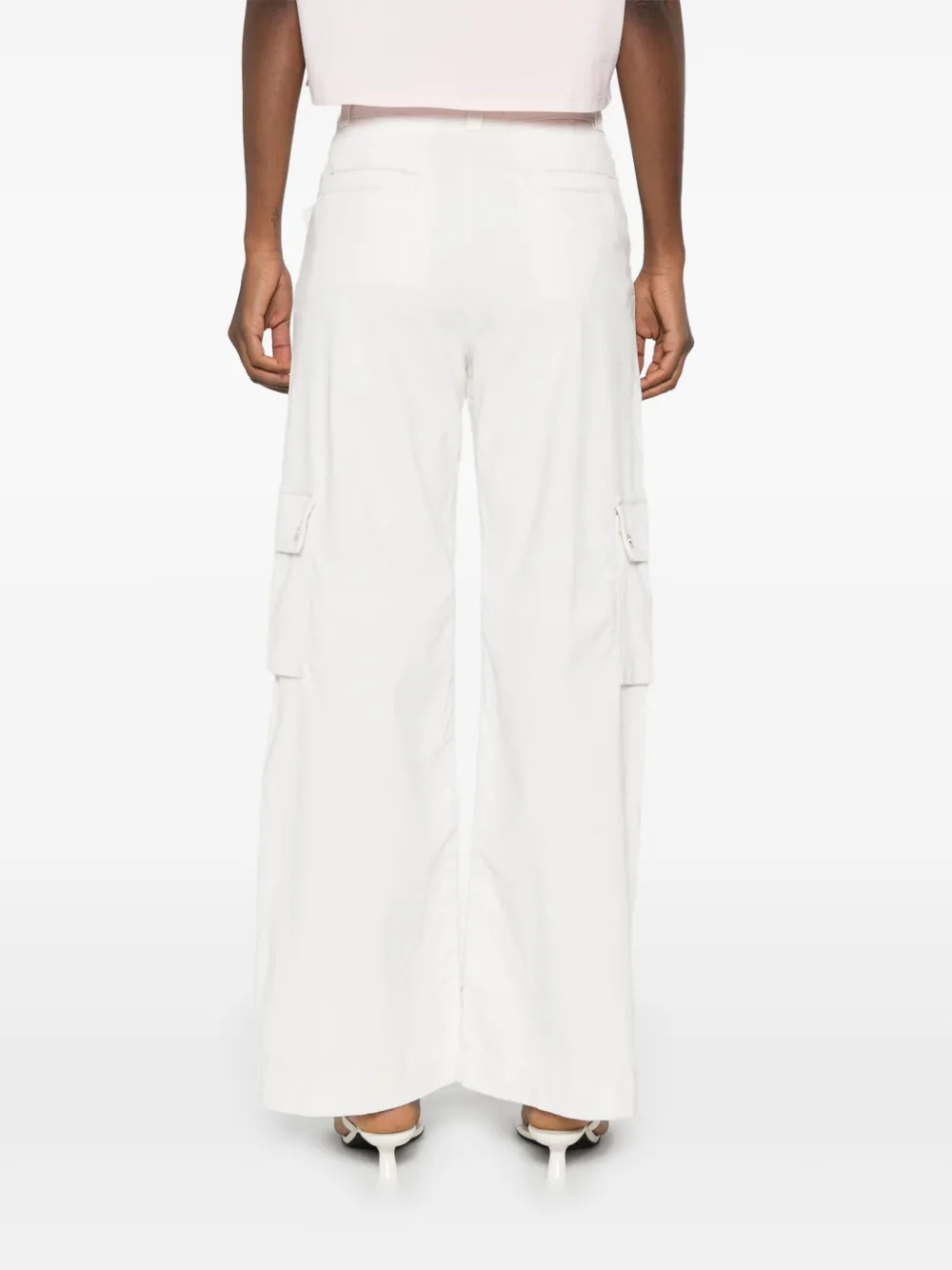 Maje Cargo broek Wit