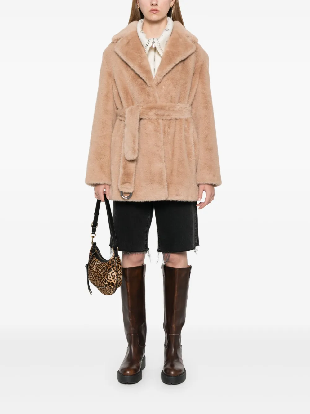 Maje faux-fur coat | Faux Fur & Shearling Coats | Image 2
