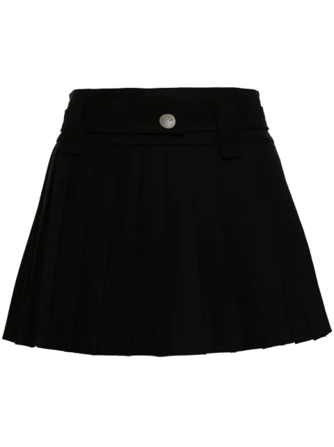 Maje pleated mini skirt