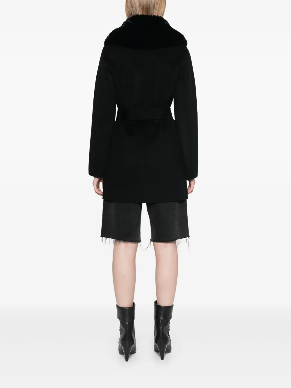 Cheap Maje double-faced midi coat Women