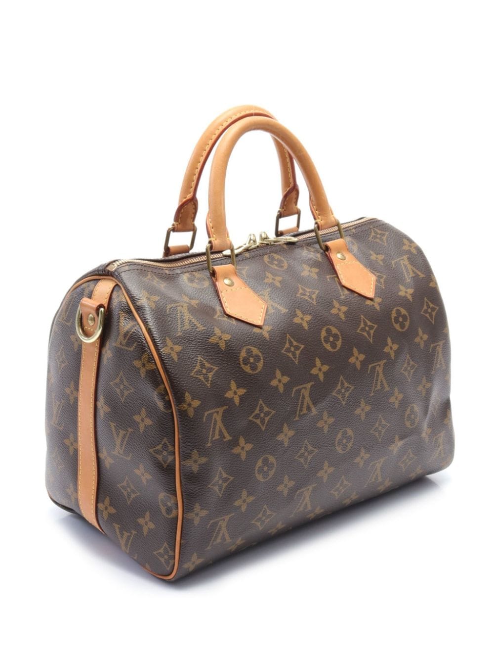 Louis Vuitton Pre-Owned 2012 Speedy Bandouliere 30 handbag - Bruin