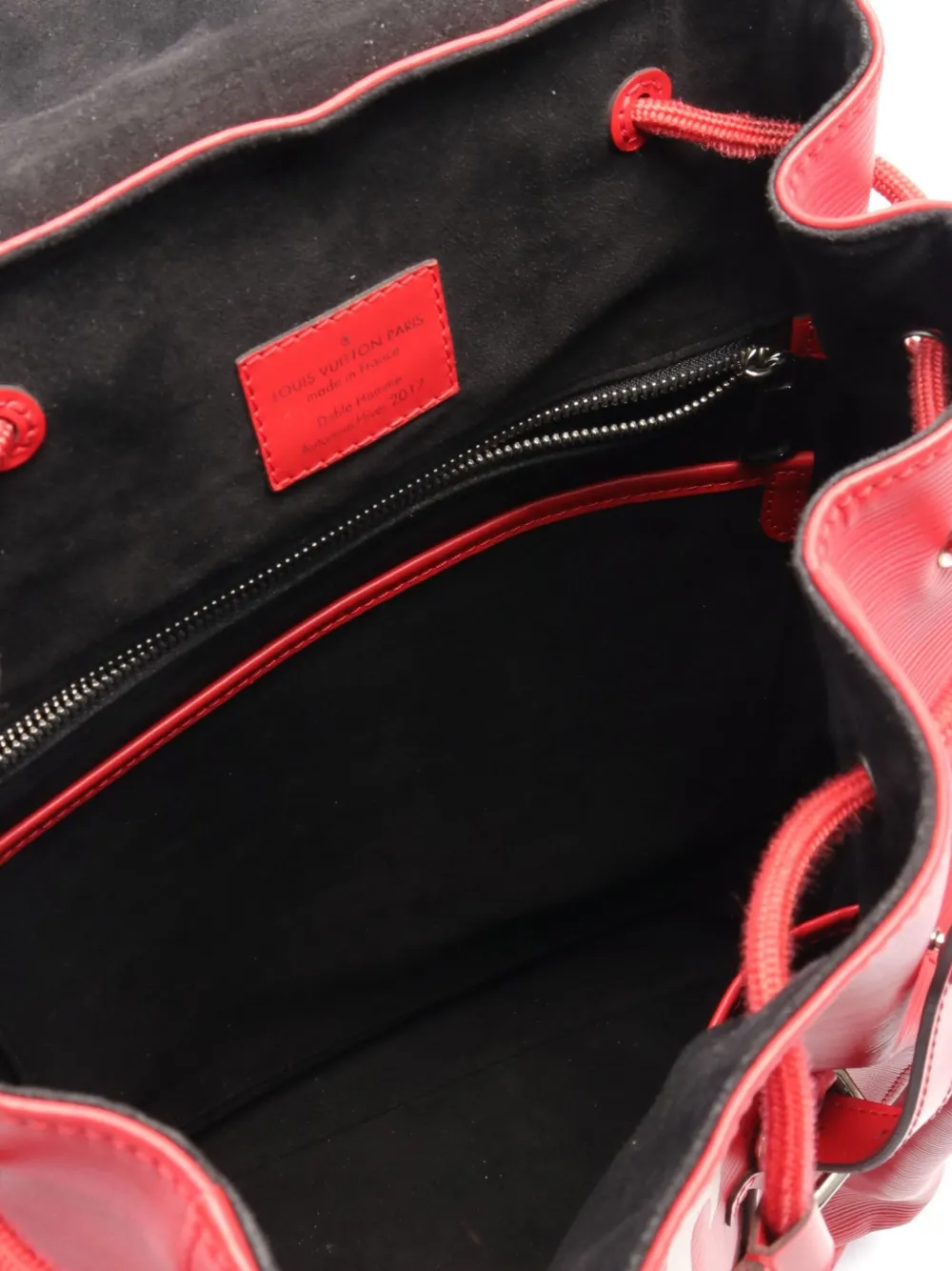 Louis Vuitton PreOwned x Supreme 2017 Christopher PM Backpack Red