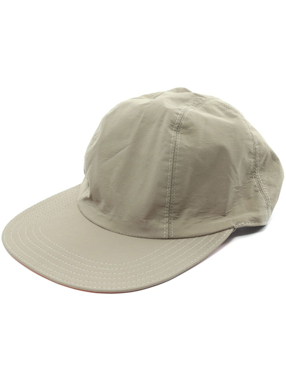 Pre-owned Hermes 2010 Serie Button Baseball Cap In Neutrals