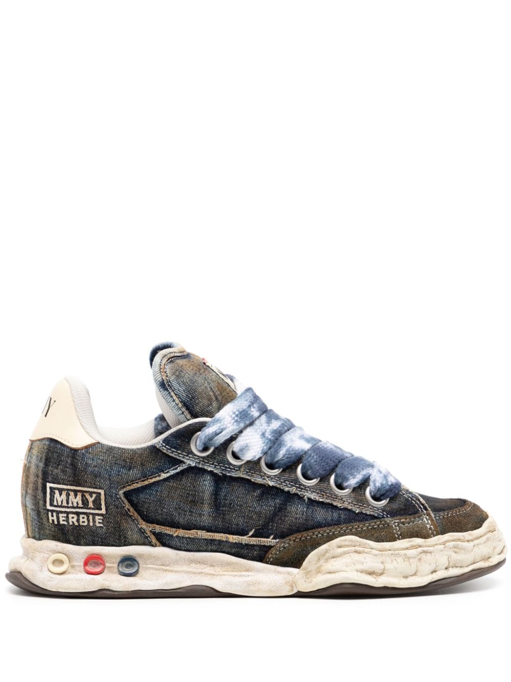 Maison MIHARA YASUHIRO Herbie gewatteerde sneakers Blauw