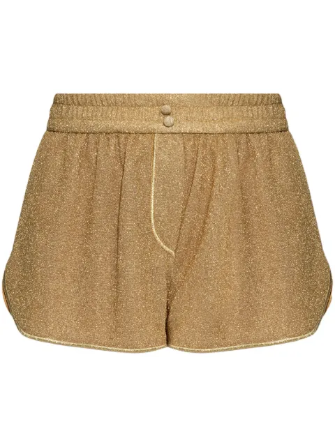 Oséree Lumière lurex shorts