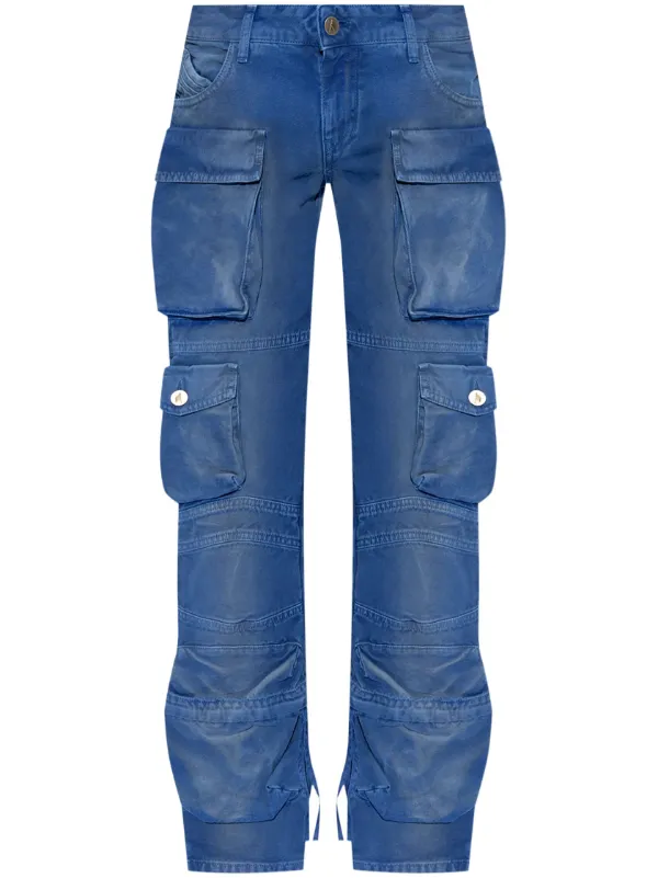 The Attico カーゴジーンズ | ブルー | FARFETCH JP
