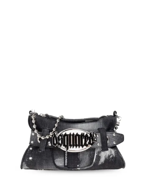 DSQUARED2 Gothic logo-plaque shoulder bag Women