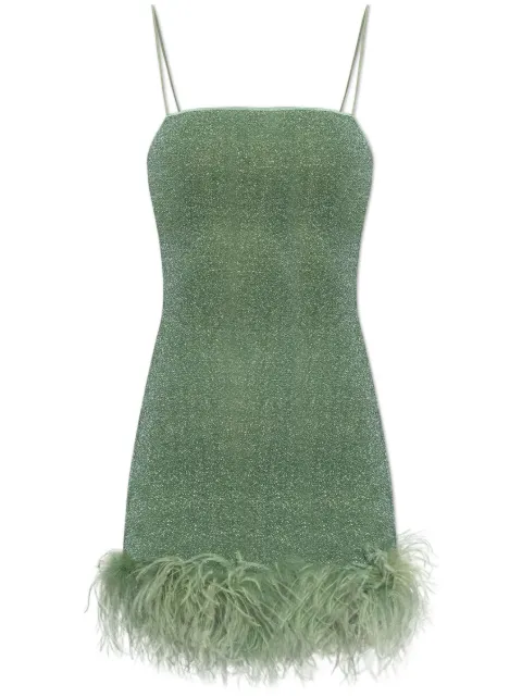 Oséree vestido corto Lumière Plumage