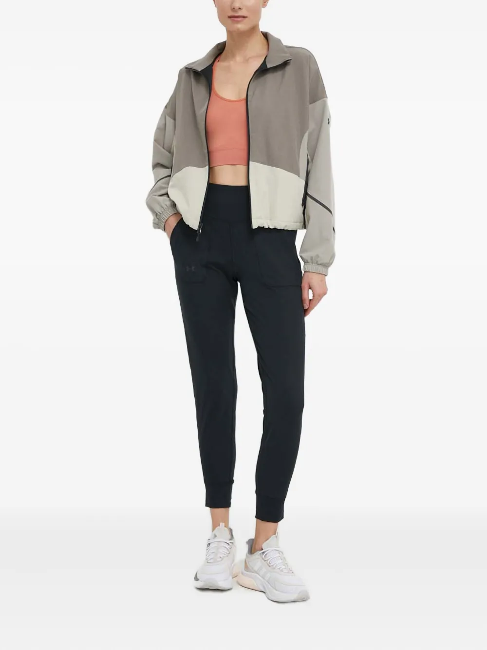 Under Armour Unstoppable colourblock zip jacket | Oversized Jackets | Image 2