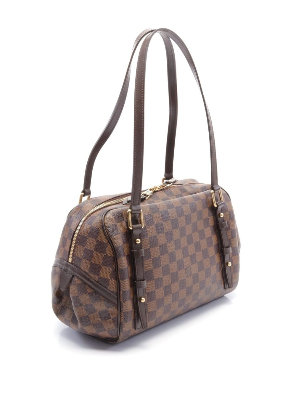 Louis Vuitton Pre-Owned 2010 Rivington PM schoudertas - Bruin