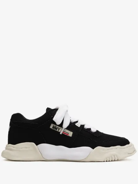 Maison MIHARA YASUHIRO Parker canvas logo-embroidered sneakers