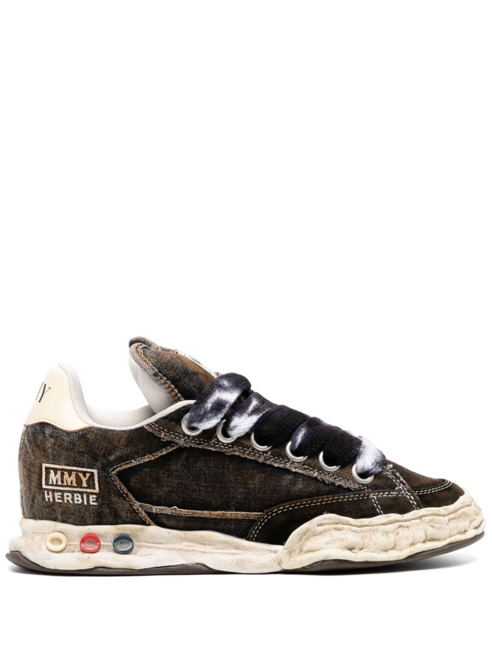 Miharayasuhiro Herbire Puffer Sneakers In Black