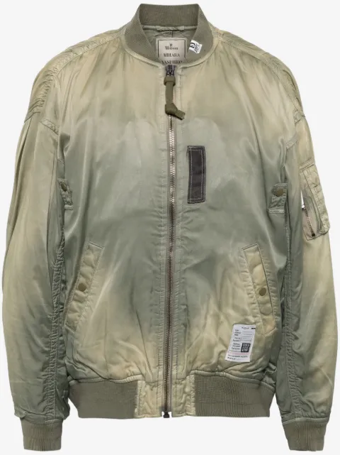 Maison MIHARA YASUHIRO aged flight jacket