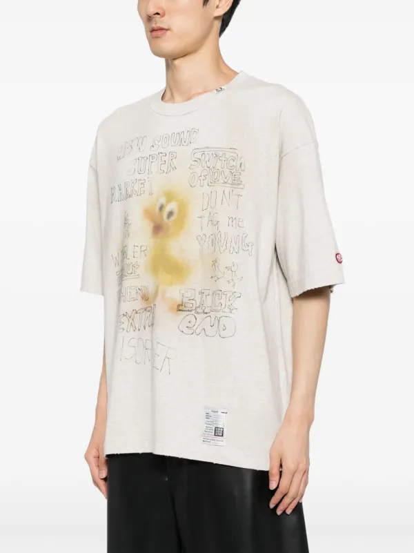MAISON MIHARA YASUHIRO DISTRESSED Tシャツ