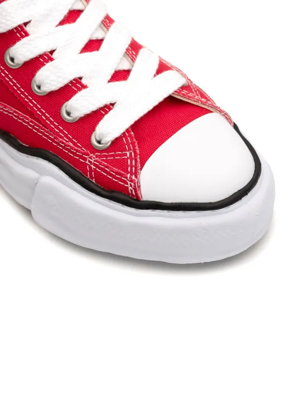 Maison MIHARA YASUHIRO Peterson High Original Sole Sneakers | Red