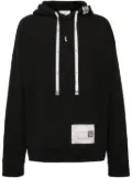 Maison MIHARA YASUHIRO measuring-tape cotton hoodie - Black