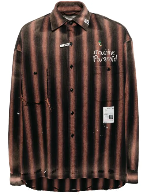 Maison MIHARA YASUHIRO embroidered shirt