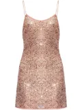 Oséree sequin-embellished mini dress - Pink