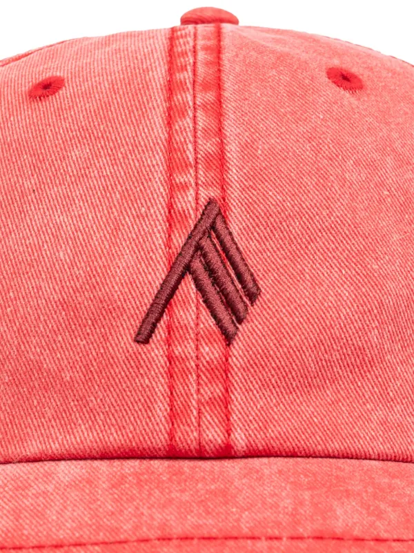 The Attico ロゴ キャップ | レッド | FARFETCH JP