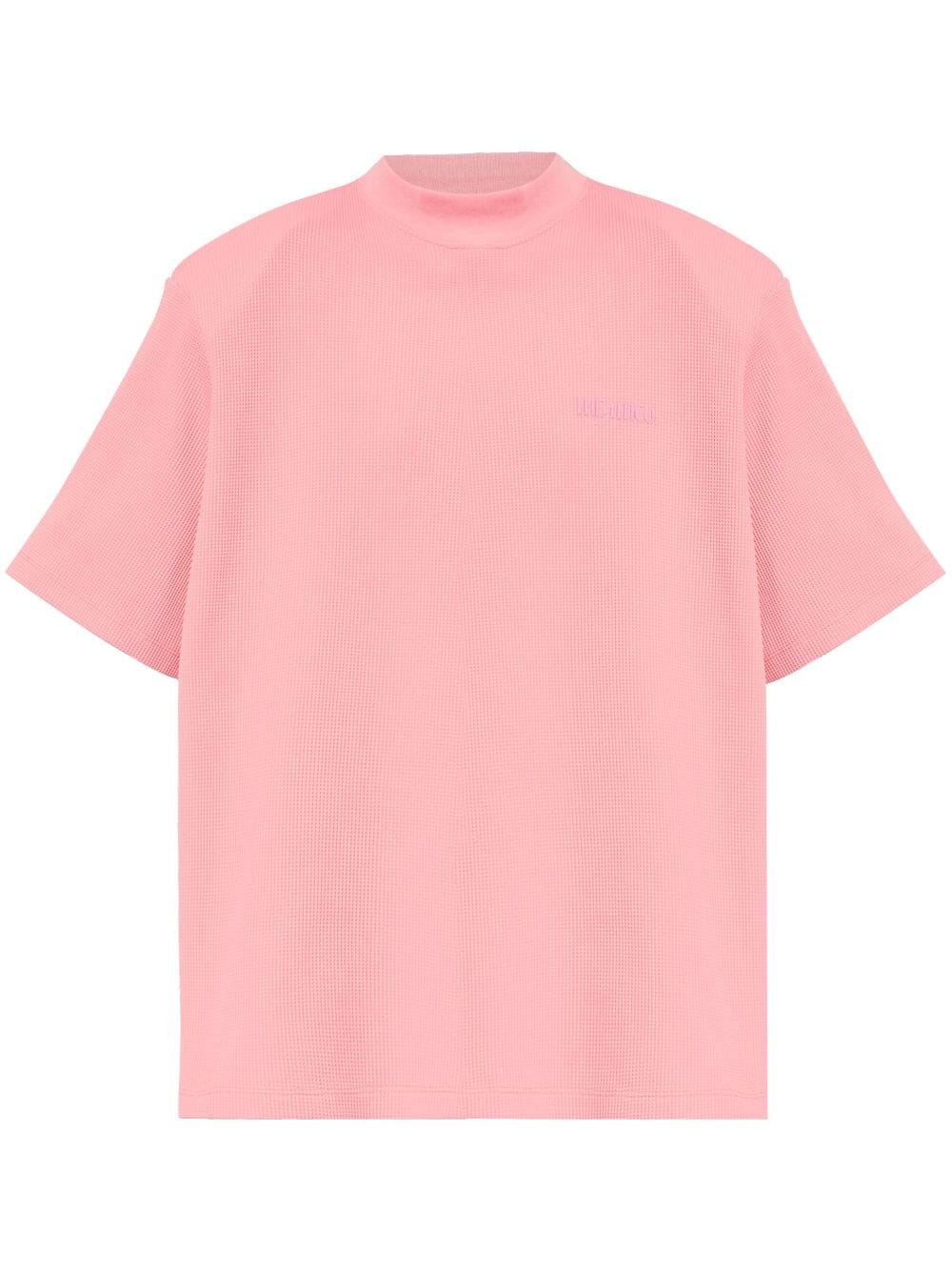 The Attico Oversized T-shirt Roze