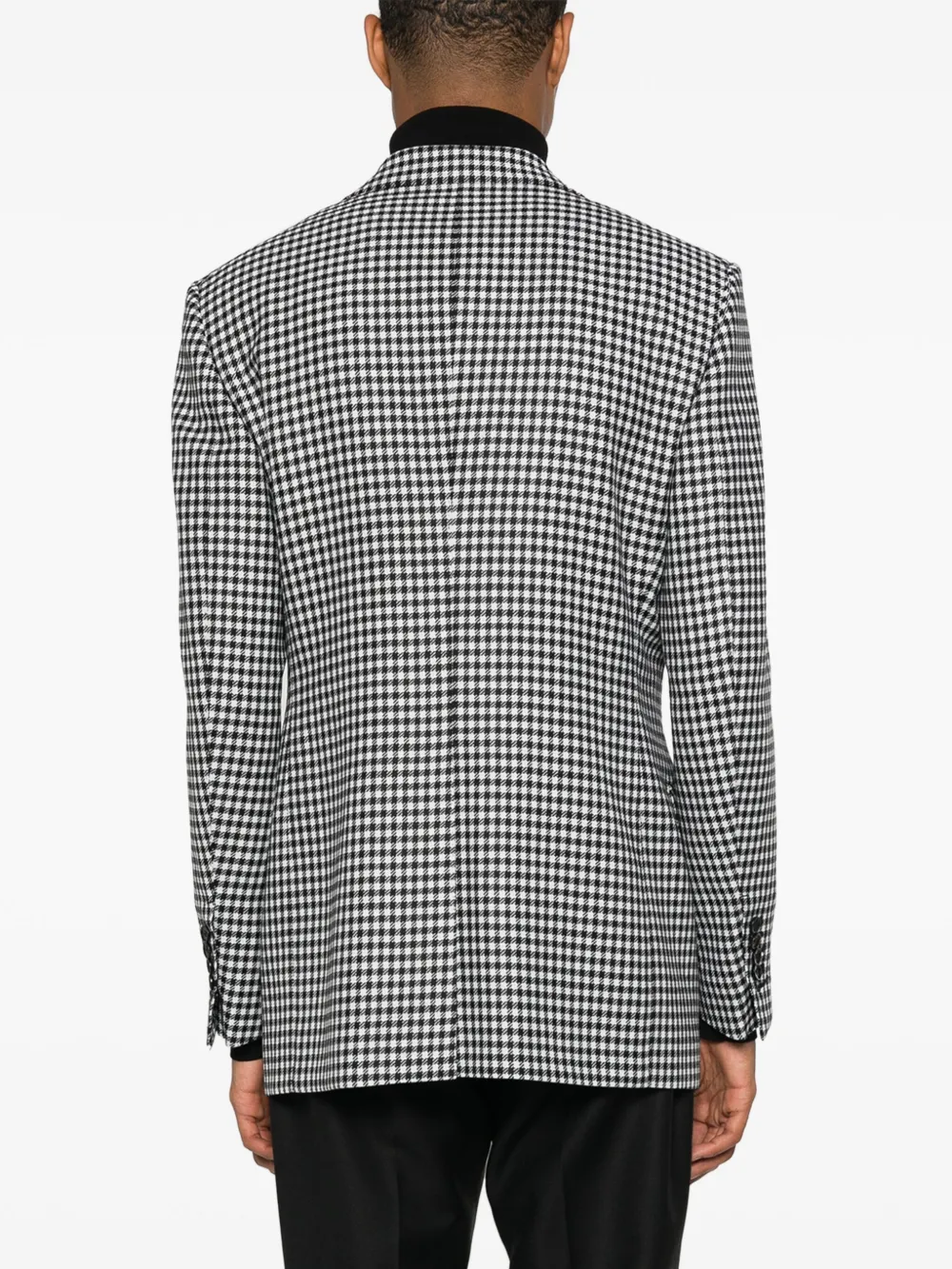 Cheap TOM FORD single-breasted houndstooth blazer Men