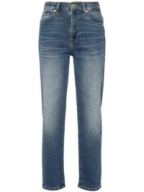 7 For All Mankind Malia high-rise tapered jeans