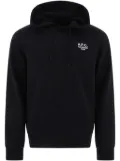 A.P.C. logo-print drawstring hoodie - Black