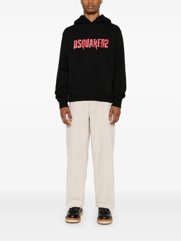 パーカー・フーディ Dsquared2 Logo Print Jersey Hoodie 23903721_54038980_1000.jpg