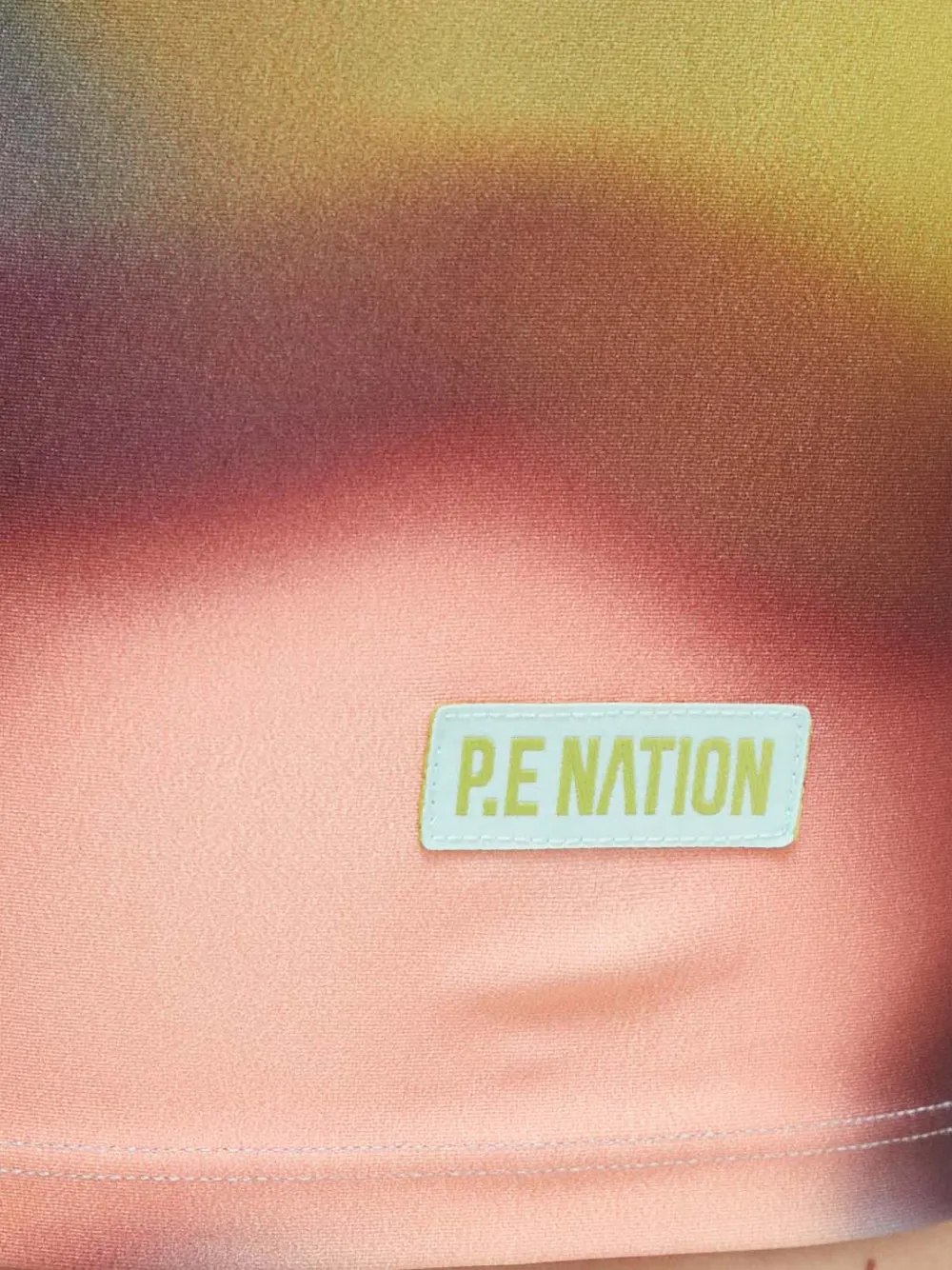  P.e Nation Printed Panelled Shorts - Blue 