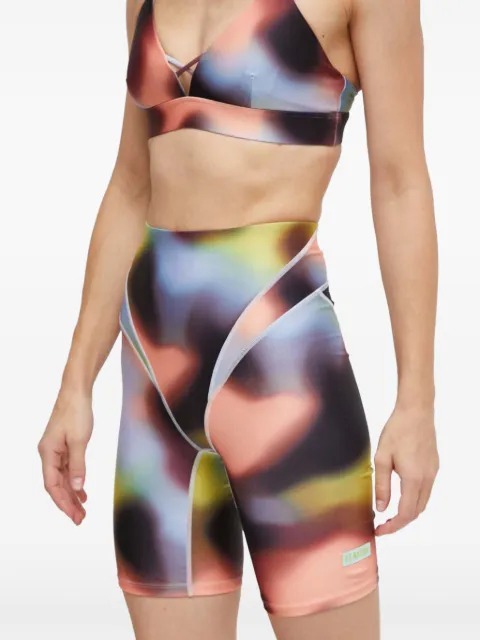 P.E Nation printed panelled shorts