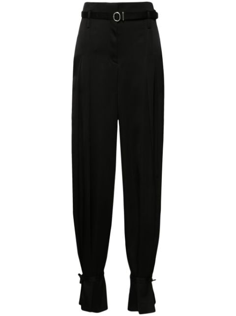 Jil Sander belted-ankles pleated trousers