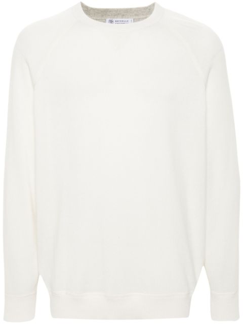 Brunello Cucinelli crew-neck cashmere jumper Men