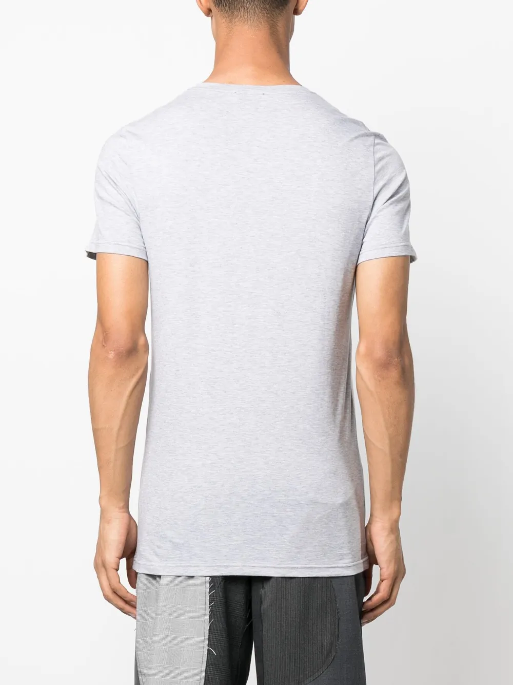 Vivienne Westwood Twee katoenen T-shirts met print Grijs