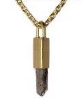 Parts of Four Talisman necklace - Gold