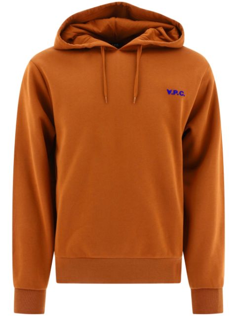 A.P.C. VPC-print cotton hoodie Men