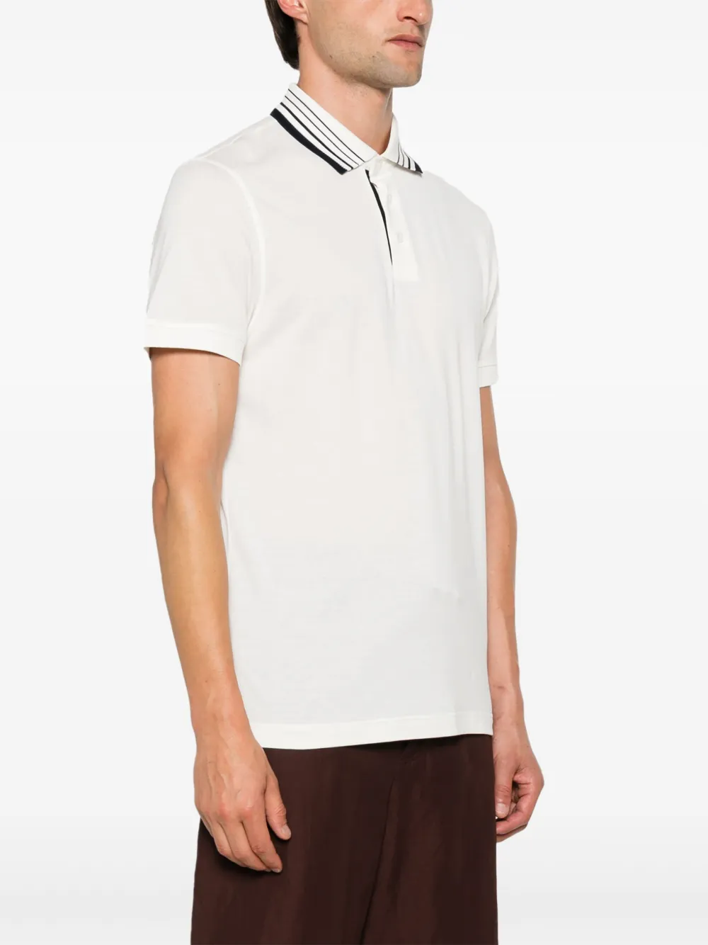 Orlebar Brown Dominic poloshirt Wit