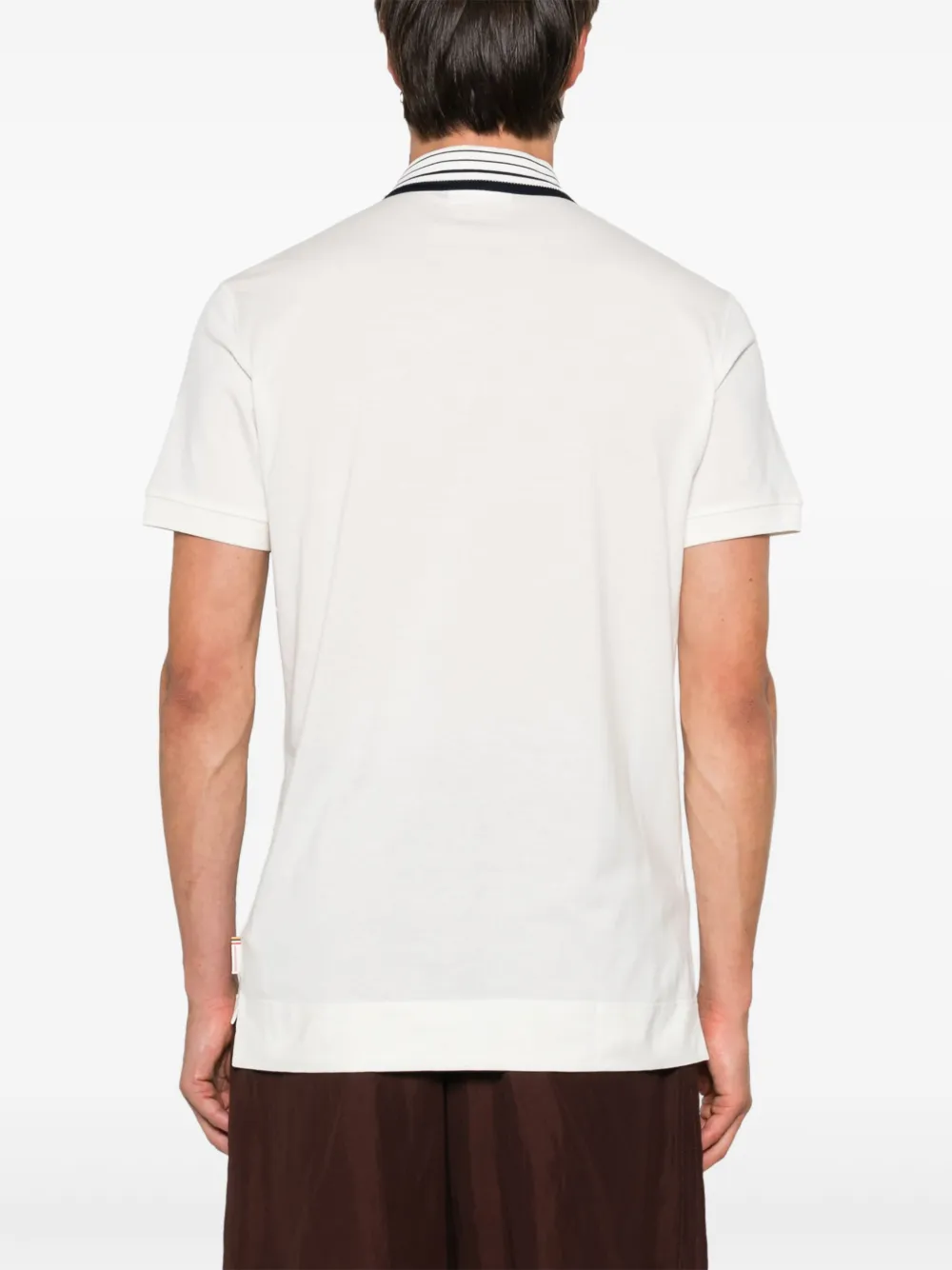 Orlebar Brown Dominic poloshirt Wit