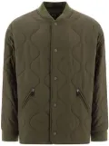 A.P.C. Florent quilted bomber jacket - Green