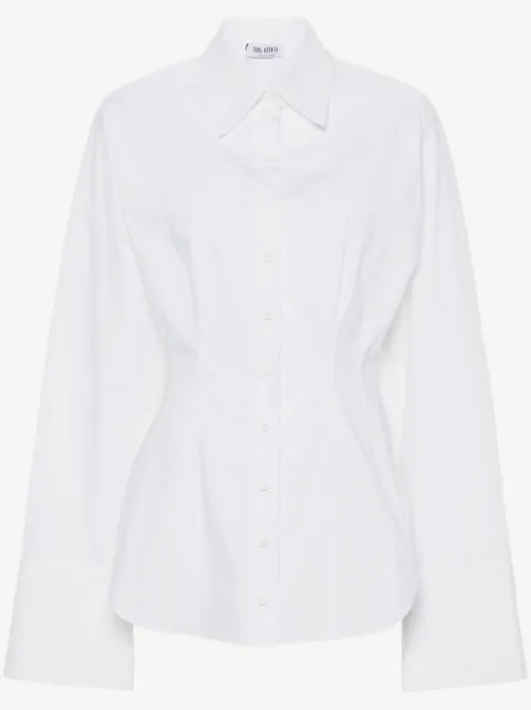 The Attico cotton poplin shirt